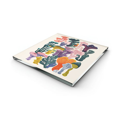 Glass Trivet Marine Beauty