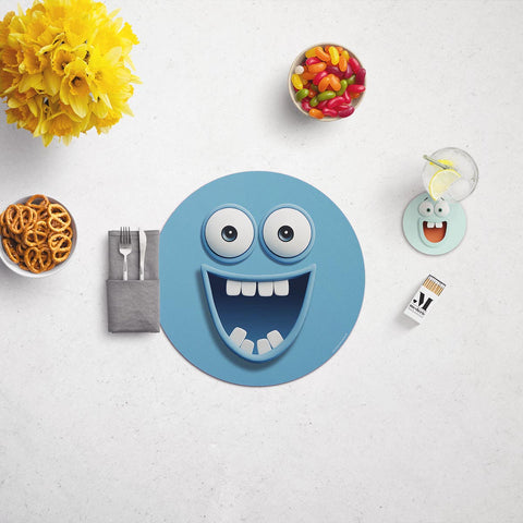 Placemat Happy Blue