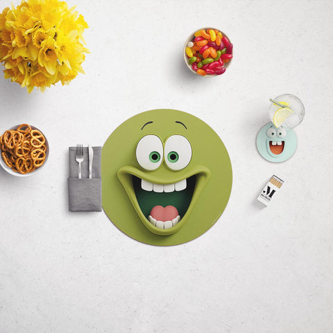 Placemat Happy Green