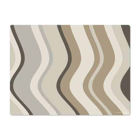 Elevate your dining decor with our vinyl placemats featuring a colorful mix of waves colors. Designed in Germany, these placemats are not just functional but a stunning addition to your table. With a harmonious blend of colors, they effortlessly mix patterns, adding a touch of elegance