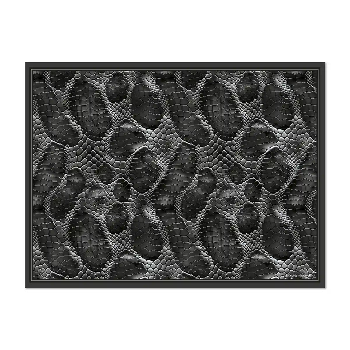 Vinyl Placemat Python Black – ma cherie mon amour