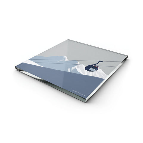 Glass Trivet Cable Car