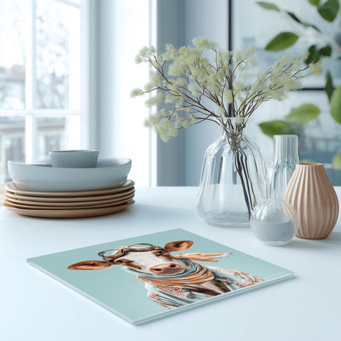 Glass Trivet Coquette