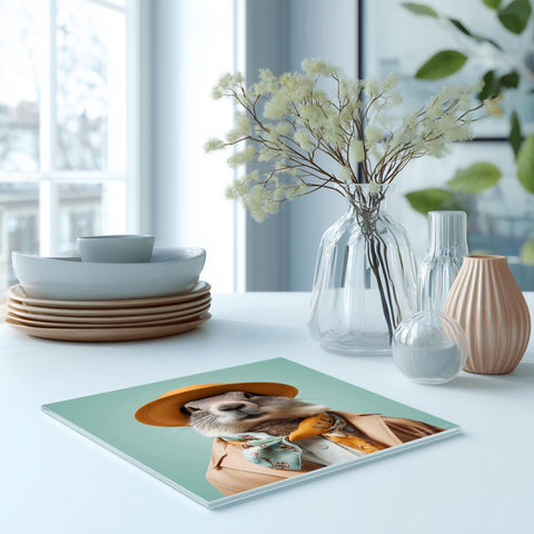 Glass Trivet Chouchou