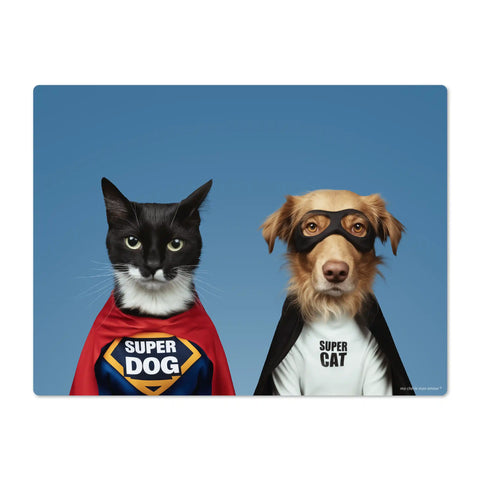 Placemat Super Cat & Dog