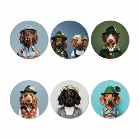 The Bavarians Coasters Set