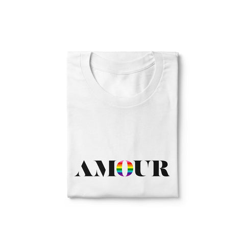 T-shirt unisexe Pride Amour