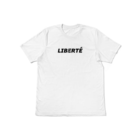 Pride Collection: vibrant and diverse T-Shirt white 100% cotton. Whether you're attending a pride parade, expressing your identity daily, or simply looking for an uplifting addition to your wardrobe, our T-Shirt Liberté is here to inspire and empower. This shirt isn’t just piece of clothing—it’s  a powerful tool for raising awareness, fostering unity, and promoting positive change.